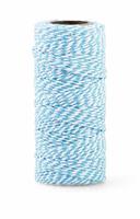 71959 ROTOLO COTONE BICOLOR MM2 100MT AZZURRO