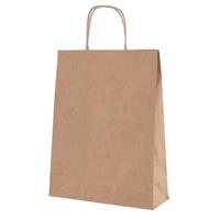 25PZ SHOPPER CARTA 28+12X39 AVANA