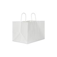 SHOPPER CARTA DA ASPORTO 32+20X30 BIANCA