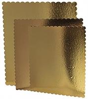 VASSOIO RETTANGOLARE 39X49 ORO/NERO KG10