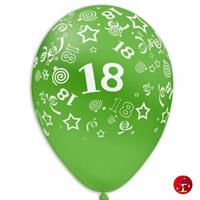 ROUND 18 ANNI VERDE 12INC PZ100 DIAMETRO 30CM IN LATTICE