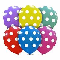 ROUND POIS 12INC PZ100 DIAMETRO 30CM ASSORTITO IN LATTICE