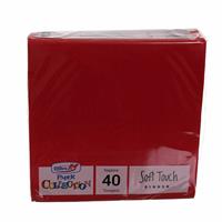 18287 TOVAGLIOLO ROSSO 38X38 2 VELI 40PZ