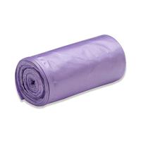 SACCHI NETTEZZA URBANA 55X68 VIOLA CON BRETELLE 15PZ