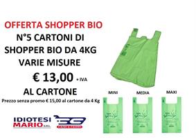 PROMOZIONE: Shopper bio