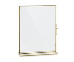 PORTAFOTO VETRO/ORO