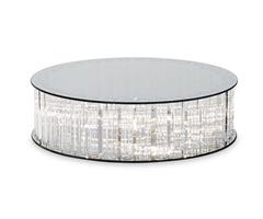 ALZATA VETRO C/LED DM350XH100