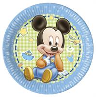 PIATTO 8PZ BABY MICKEY CM23