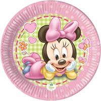 PIATTO 8PZ BABY MINNIE CM19.5