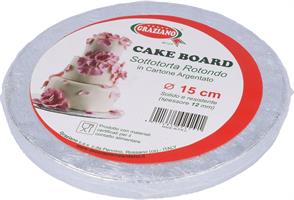 VASSOIO CAKEBOARD ARGENTO DM15