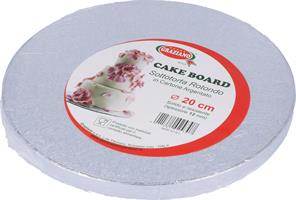 VASSOIO CAKEBOARD ARGENTO DM20